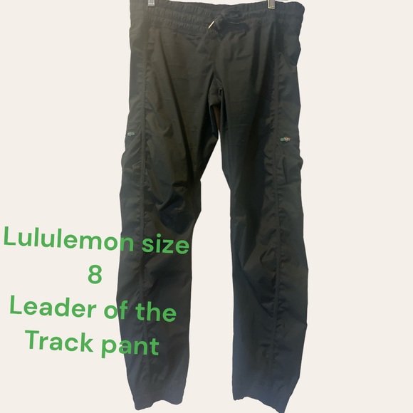 Rare 💎💎lululemon Leader of the Track pants - size 8 - Picture 6 of 16